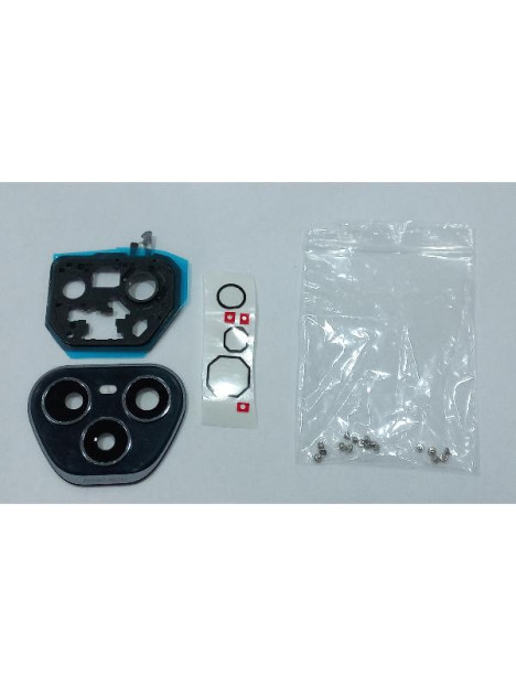 Cristal de camara para Honor 400 Pro con cubierta negra calidad premium