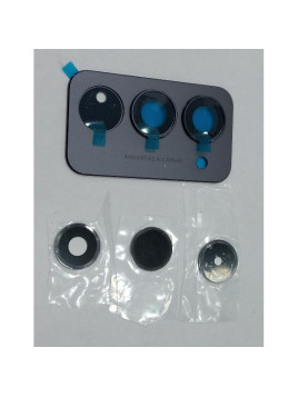 Cristal de camara para Xiaomi Redmi 15 4G Xiaomi Redmi 15 5G con cubierta negra calidad premium