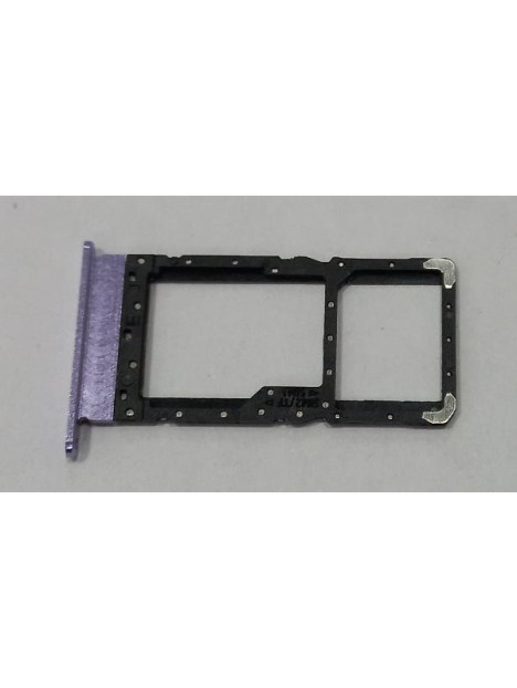 Soporte o bandeja sim morada para Cubot A40 calidad premium
