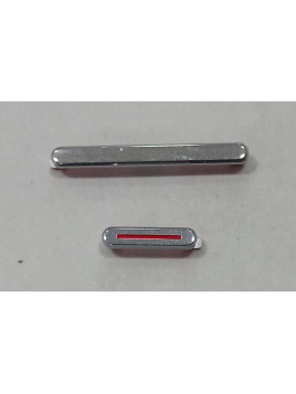 Set de botones laterales blancos para Huawei Nova 13 calidad premium