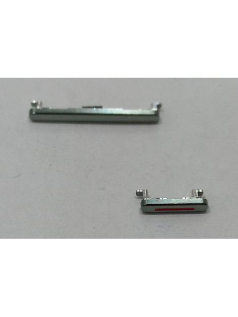 Set de botones laterales verdes para Huawei Nova 13 Pro calidad premium