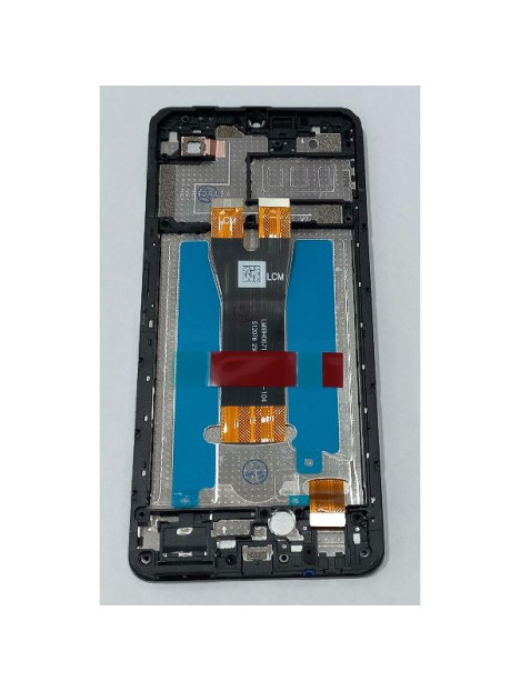 Pantalla para ZTE Blade A36 mas tactil negro con marco negro calidad premium
