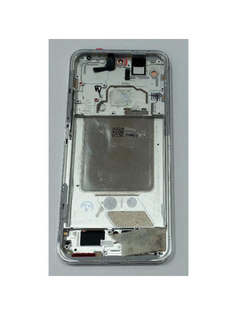 Pantalla para Xiaomi 13 mas tactil negro con marco plata compatible Oled