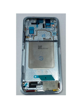 Pantalla para Xiaomi 13 mas tactil negro con marco azul compatible Oled