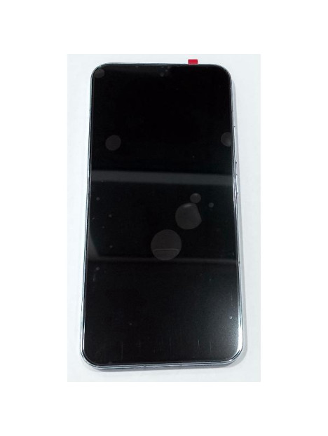 Pantalla para Xiaomi 13 mas tactil negro con marco azul compatible Oled