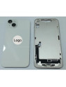Set Tapa trasera o tapa bateria Starlight iPhone 14 Plus con carcasa central y componentes Remanufacturada Grado A