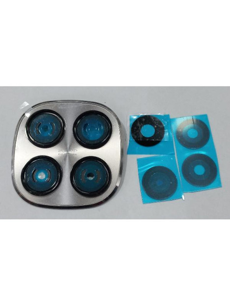 Cristal de camara para Xiaomi Redmi Note 15 Pro 5G con cubierta dorada calidad premium