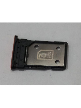 Soporte o bandeja sim roja Dual sim para Motorola Moto Edge 60 Neo 5G calidad premium