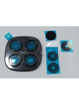 Cristal de camara para Xiaomi Redmi Note 15 5G con cubierta negra calidad premium