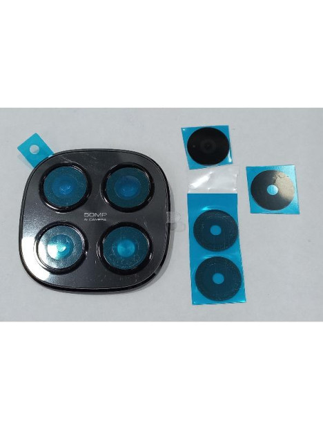 Cristal de camara para Xiaomi Redmi Note 15 5G con cubierta negra calidad premium