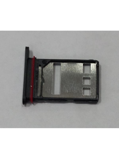 Soporte o bandeja sim negra para Honor X7D 5G Honor 400 Smart 5G 9707ACAK Service Pack