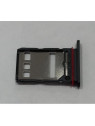 Soporte o bandeja sim negra para Honor X7D 5G Honor 400 Smart 5G 9707ACAK Service Pack