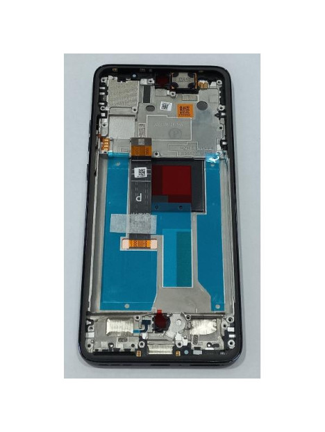 Pantalla para Motorola Edge 60 Neo mas tactil negro con marco negro 5D68C31438 Service Pack