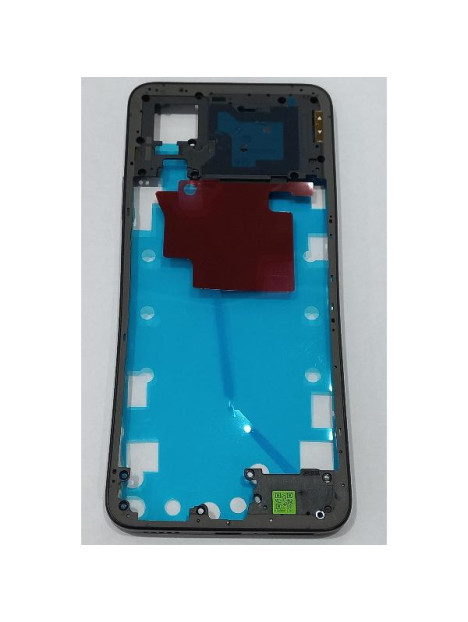 Carcasa o marco central negro para Honor X7D 5G 9707ACDP Service Pack