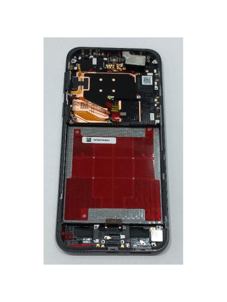 Pantalla para Huawei Pura 80 Ultra mas tactil negro con marco negro 02357EFF Service Pack