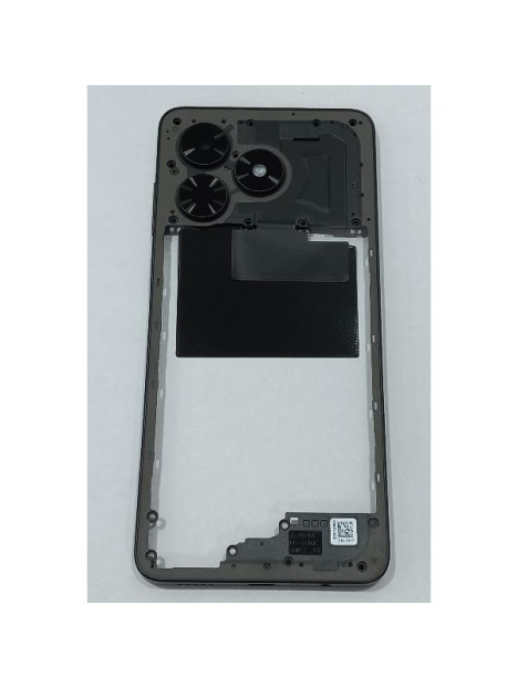 Carcasa o marco central negro para Honor X5C Plus 9707ACHX Service Pack