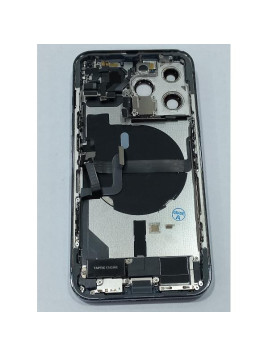 Tapa trasera o tapa bateria azul para iPhone 13 Pro con carcasa central y componentes Remanufacturada Grado A