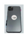 Tapa trasera o tapa bateria negra para iPhone 11 Pro Max con carcasa central y componentes Remanufacturada Grado A