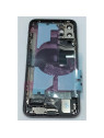 Tapa trasera o tapa bateria negra para iPhone 11 Pro Max con carcasa central y componentes Remanufacturada Grado A