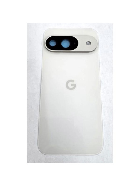 Tapa trasera o tapa bateria blanca para Google Pixel 9 G949-00949-00 Service Pack