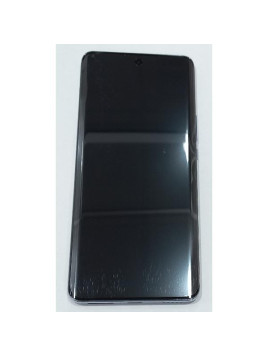 Pantalla para Honor X50 mas tactil negro con marco plata y bateria 0235AGJH Service Pack