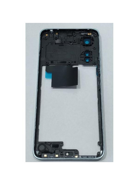 Carcasa o marco central blanco para Xiaomi Redmi 13C 560003C3UA00 Service Pack