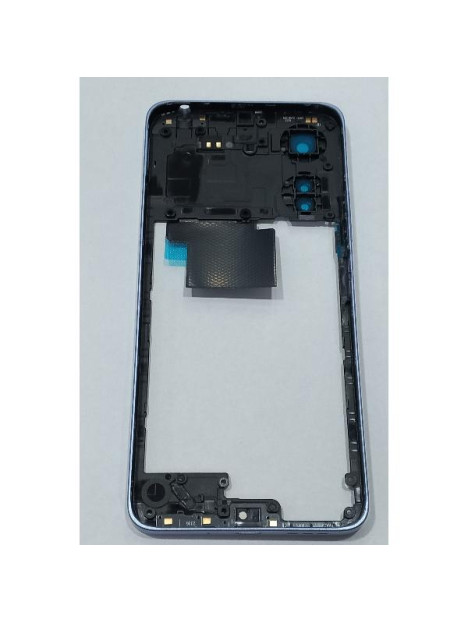 Carcasa o marco central morado para Xiaomi Poco C65 560003C3UP00 Service Pack