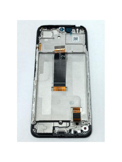 Pantalla para Xiaomi Redmi 13X mas tactil negro con marco negro 560004N19AR00 Service Pack