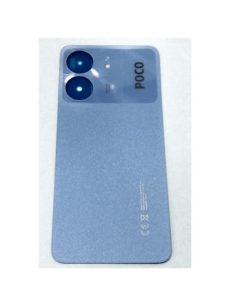 Tapa trasera o tapa bateria morada para Xiaomi Poco C65 1610111001481A Service Pack