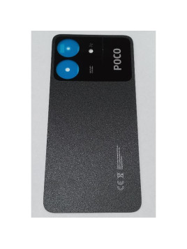 Tapa trasera o tapa bateria negra para Xiaomi Poco C65 1610111001479A Service Pack