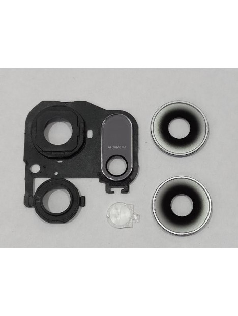 Cristal de camara para Oppo Reno 14 5G con cubierta negra calidad premium