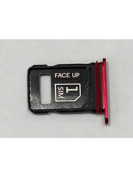 Soporte o bandeja sim roja Dual sim para Motorola Razr 60 Ultra 5G calidad premium