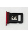 Soporte o bandeja sim roja Dual sim para Motorola Razr 60 Ultra 5G calidad premium