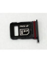 Soporte o bandeja sim negra Dual sim para Motorola Razr 60 Ultra 5G calidad premium