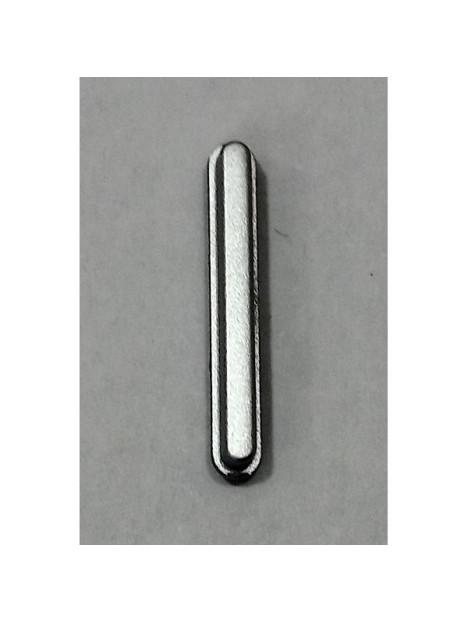 Boton volumen plata para Doogee Note 59 Plus calidad premium