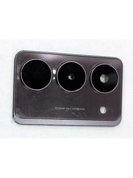 Cristal de camara para Realme 14X 5G con cubierta negra calidad premium