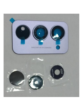 Cristal de camara para Xiaomi Redmi 15 4G Xiaomi Redmi 15 5G con cubierta morada calidad premium