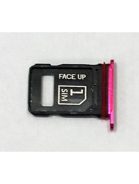 Soporte o bandeja sim rosa Dual sim para Motorola Razr 60 Ultra 5G calidad premium