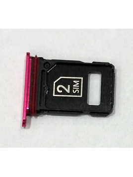 Soporte o bandeja sim rosa Dual sim para Motorola Razr 60 Ultra 5G calidad premium