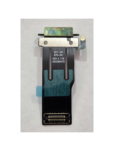 Flex puerto de carga plata para Apple iPad Pro 13 2024 7th A2925 A2926 compatible