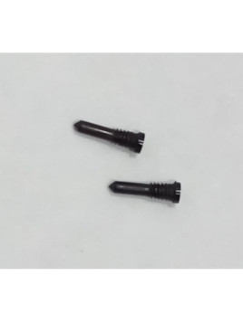 Set de 2 tornillos inferiores negros para iPhone 17 Air calidad premium