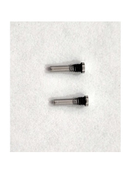 Set de 2 tornillos inferiores blancos para iPhone 17 Air calidad premium