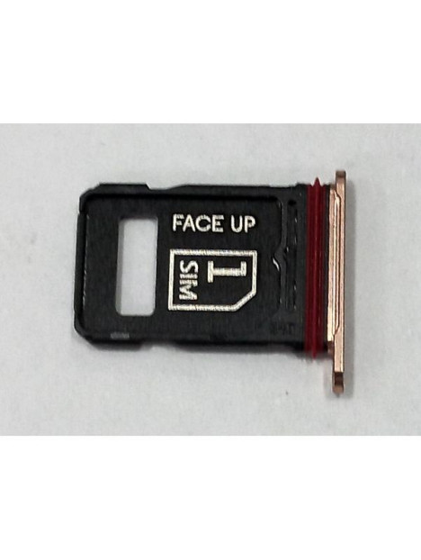 Soporte o bandeja sim dorada Dual sim para Motorola Razr 60 Ultra 5G calidad premium