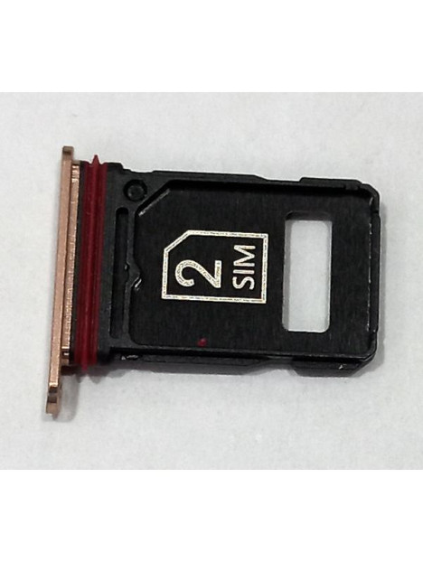 Soporte o bandeja sim dorada Dual sim para Motorola Razr 60 Ultra 5G calidad premium