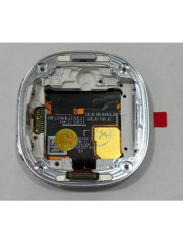 Pantalla para Samsung Galaxy Watch 8 40mm BT Watch 8 40mm LTE mas tactil negro marco plata calidad premium