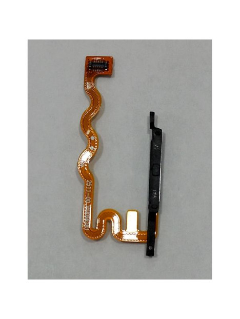 Flex sensor de huella negro para Motorola Moto E14 calidad premium