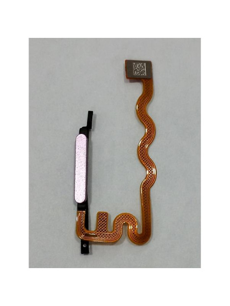 Flex sensor de huella morado para Motorola Moto E14 calidad premium