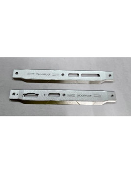 Set de 2 embellecedores plata para Blackview Xplore 1 5G calidad premium