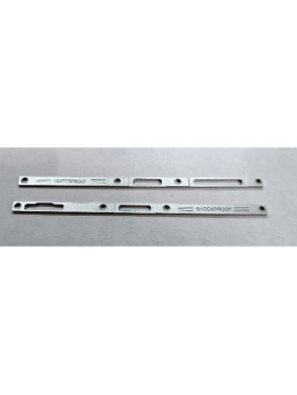 Set de 2 embellecedores plata para Blackview Fort 2 calidad premium
