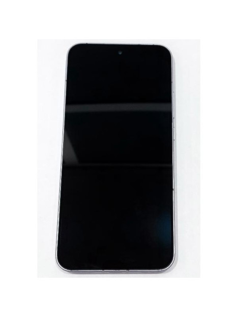 Pantalla para Oppo Reno 13 5G CPH2689 mas tactil negro con marco morado calidad premium